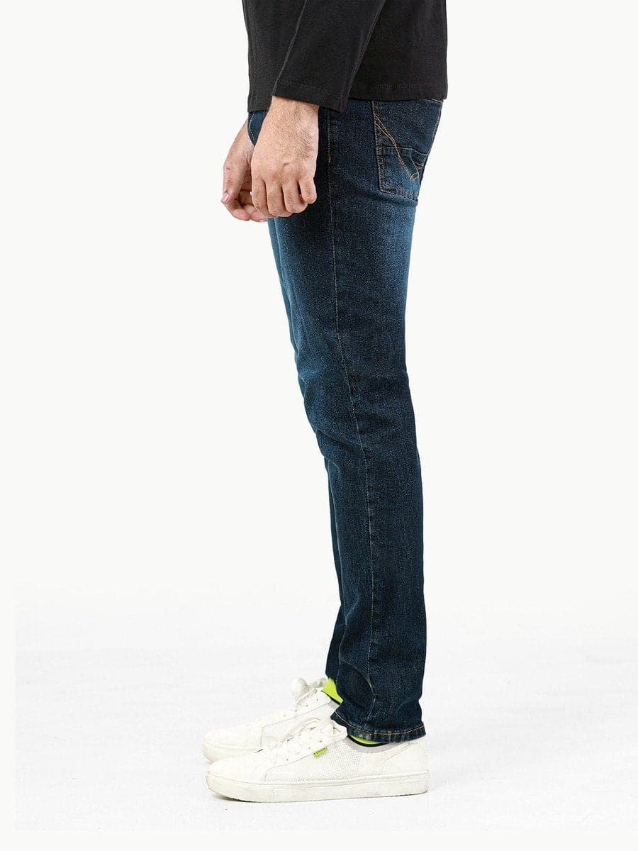 Stretch ( Mid Blue) Jeans Slim-Fit