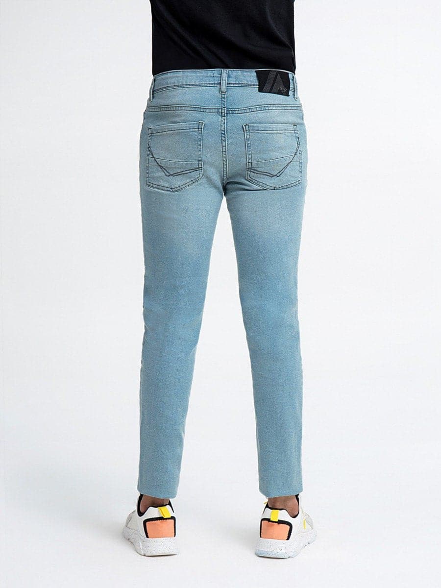 Stretch ( Light-blue ) Jeans Slim-Fit