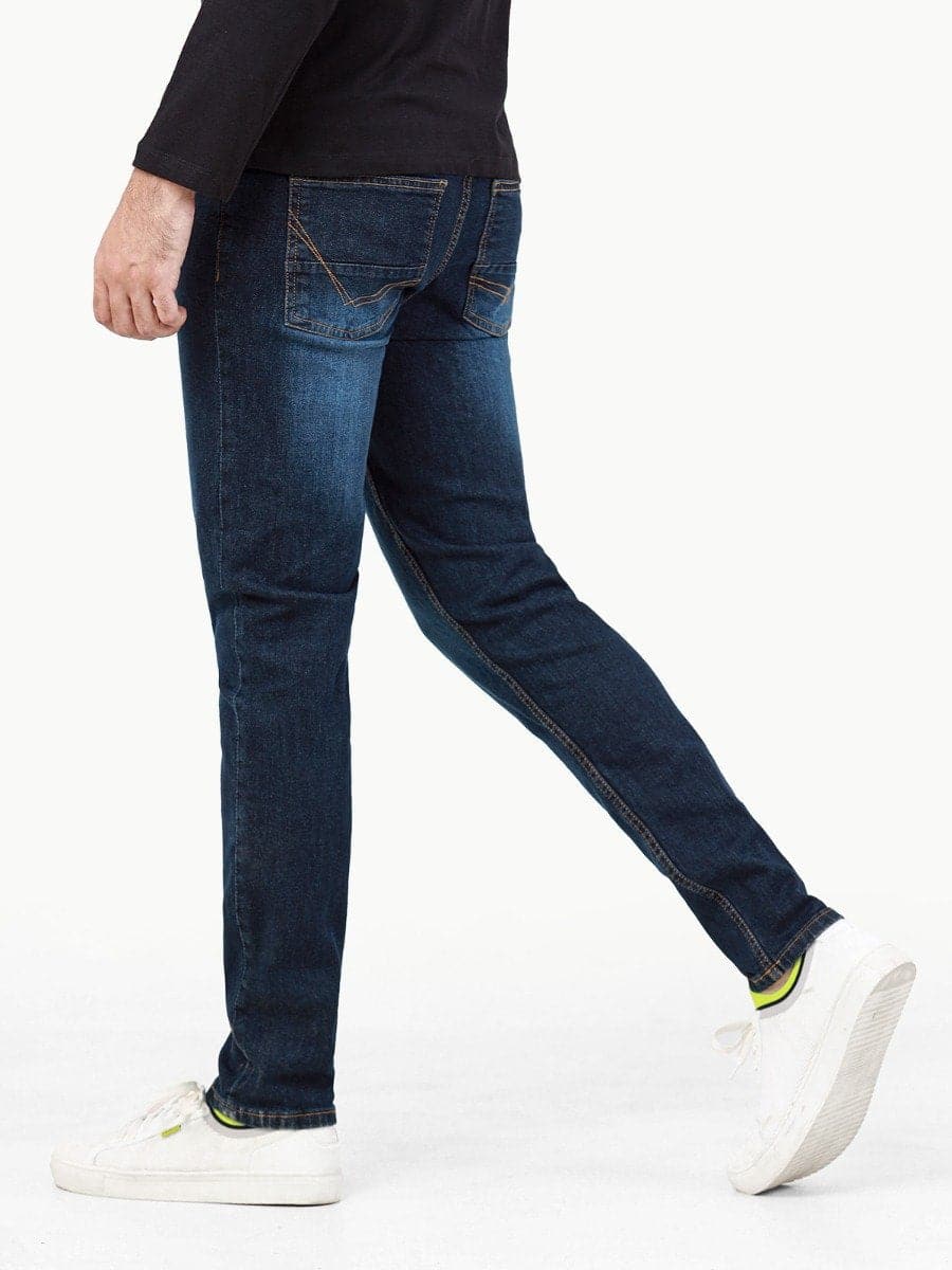 Stretch ( Mid Blue) Jeans Slim-Fit